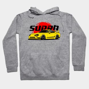 Gold Supra JDM Hoodie